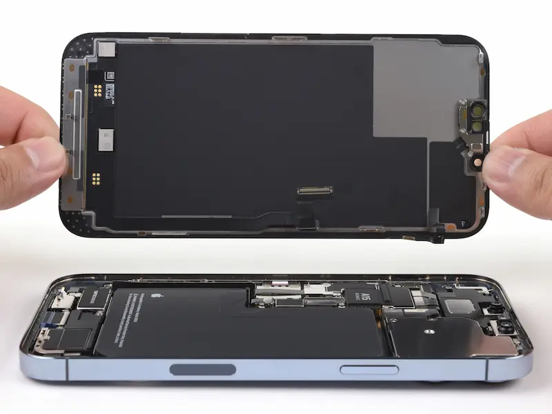 reparar pantalla iphone 13 pro