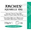 PAPEL CANSON INFINITY ARCHES AQUARELLE RAG A4 25H 310 GR