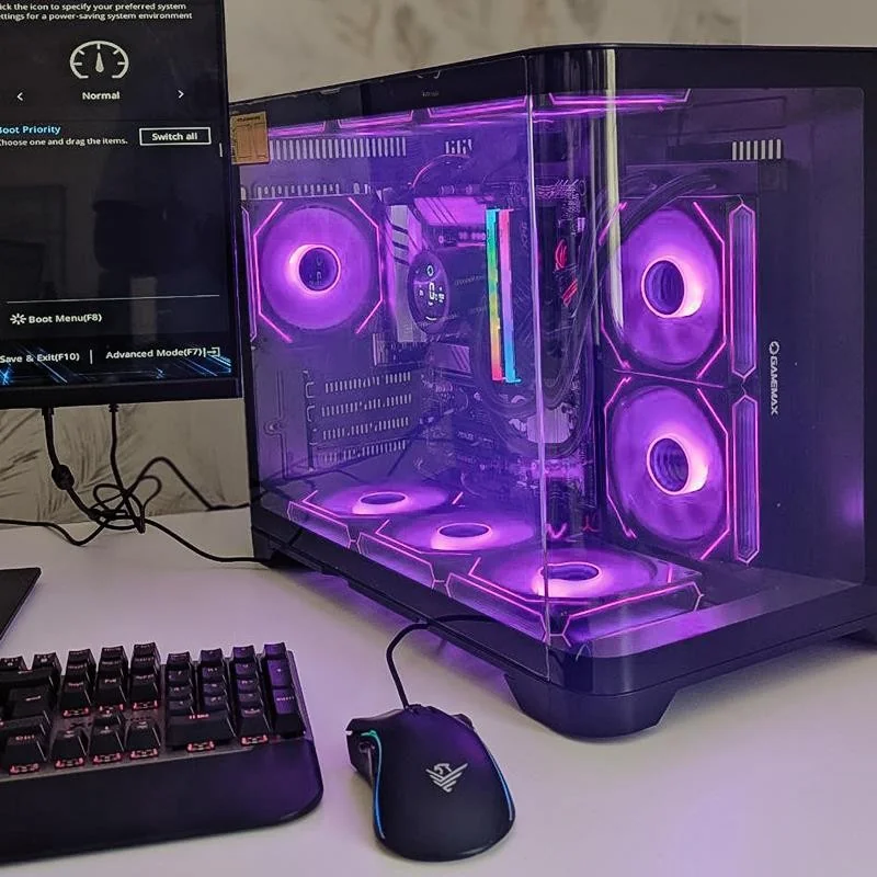 ORDENADOR GAMING HYPE M RGB I7 14700K 32GB SSD1TB NVME WIFI R.LIQ 850W - Imagen 3