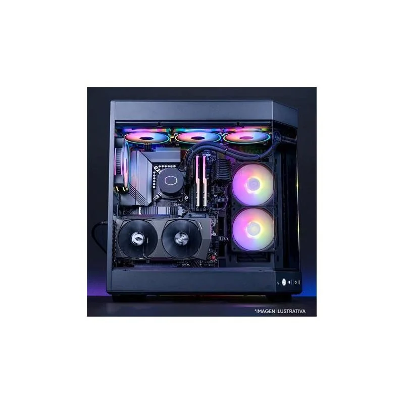 ORDENADOR GAMING HYPE PRO RGB I7 14700K 64 DDR5 2TB NVME REF.LIQ 1000W W11PRO BLACK - Imagen 3