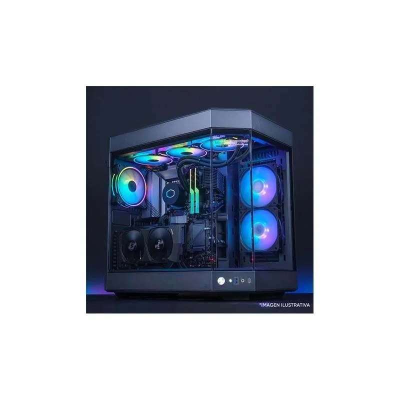ORDENADOR GAMING HYPE PRO RGB I7 14700K 64 DDR5 2TB NVME REF.LIQ 1000W W11PRO BLACK - Imagen 5