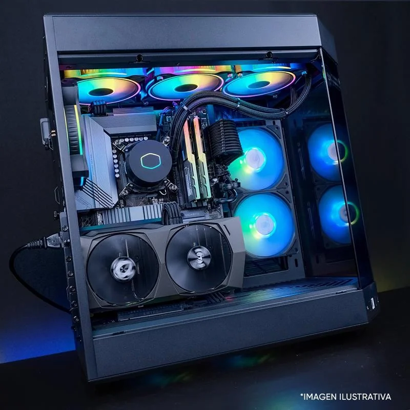 ORDENADOR GAMING HYPE RGB I9 14900K 32 DDR5 2TB NVME REF.LIQ 850W BLACK - Imagen 4