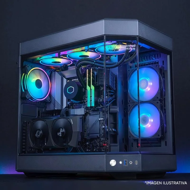 ORDENADOR GAMING HYPE RGB I9 14900K 32 DDR5 2TB NVME REF.LIQ 850W BLACK - Imagen 5