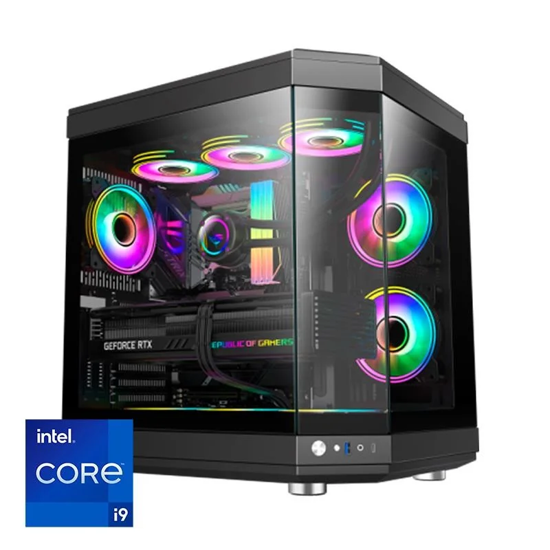 ORDENADOR GAMING HYPE RGB I9 14900K 32 DDR5 2TB NVME REF.LIQ 850W BLACK