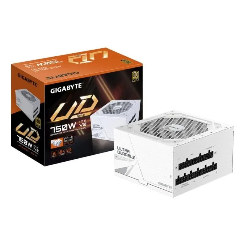 fuente de alimentacion gigabyte ud 750w pg5 80 modular atx gold white