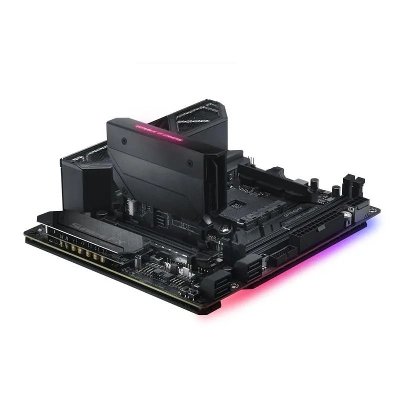 placa base asus tog crosshair viii impact x570 wifi atx am4 2xddr4 usbc 3