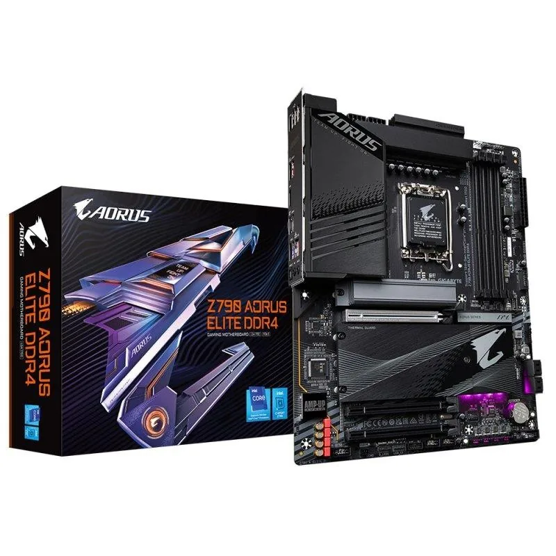 placa base gigabyte gaz790 aorus elite atx x4ddr4 hdmi