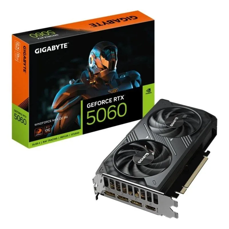 tarjeta de video gigabyte rtx 5060 eagle max oc 8gb gddr7 pcie 50