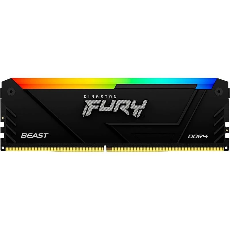 memoria ram 16gb kingston ddr4 3200mhz fury beast rgb