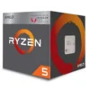 amd procesador ryzen 5 3400g 3.7ghz con radeon rx vega 11 box