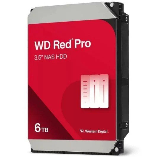 disco duro western digital 6tb 35 sata red pro