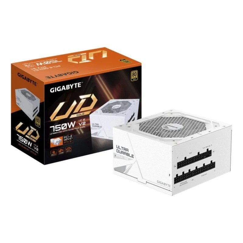 fuente de alimentacion gigabyte ud 750w pg5 80 modular atx gold white