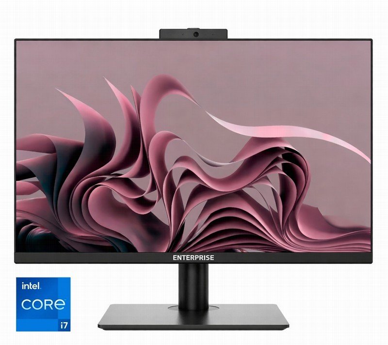 ordenador enterprise aio doha 27 i7 12700k16gb ddr5ssd1tbwifiwebcamergo3y black