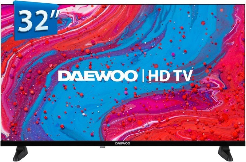 televisor daewoo 32 led hd usb smart tv wifi bluetooth