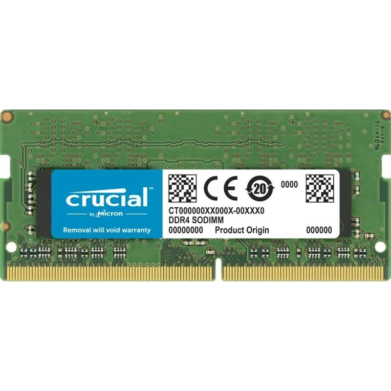memoria sodimm 32gb crucial ddr4 3200mhz