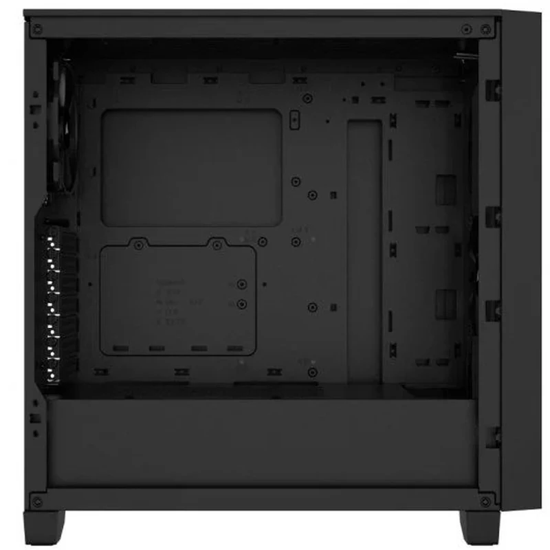 caja ordenador gaming corsair 3000d cristal templado black 2 1