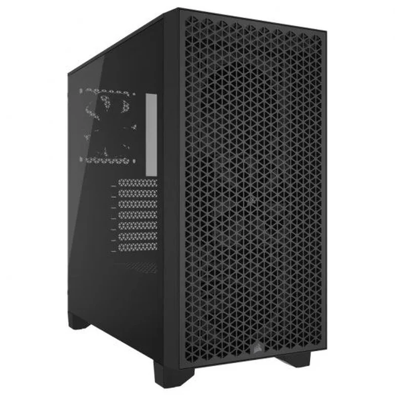 caja ordenador gaming corsair 3000d cristal templado black 4