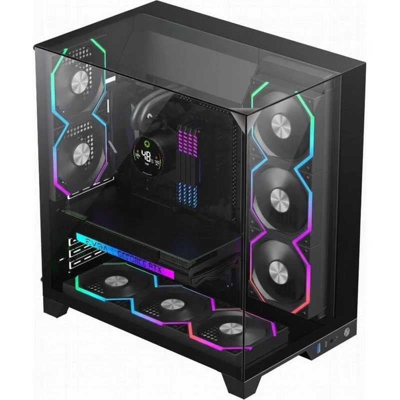 caja ordenador gaming infinity m atx black 1