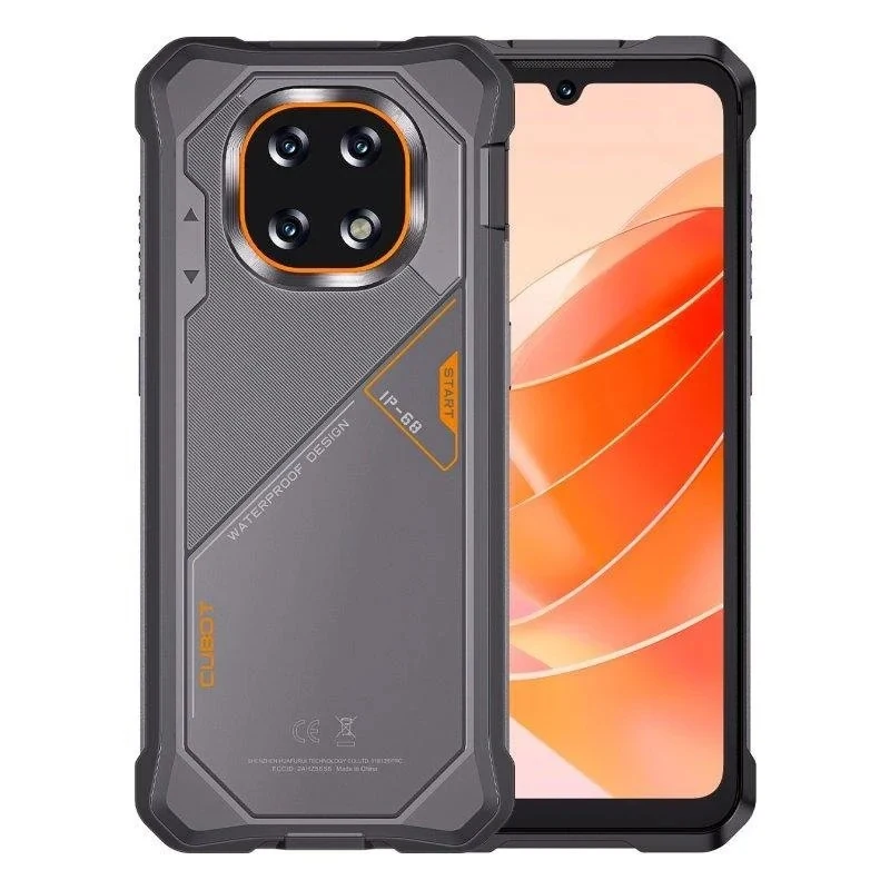 comandero pda smartphone cubot king kong es 5 6 88 12gb 256gb 4g ip69k ruge grey 4