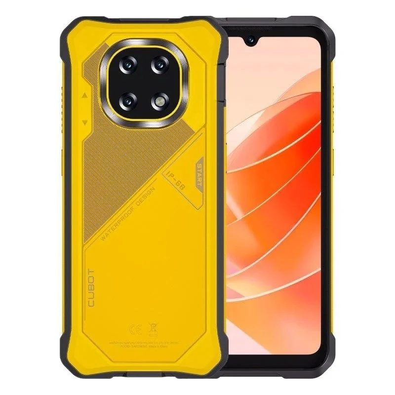 comandero pda smartphone cubot king kong es 5 6 88 6gb 128gb 4g ip69k ruge yellow 4