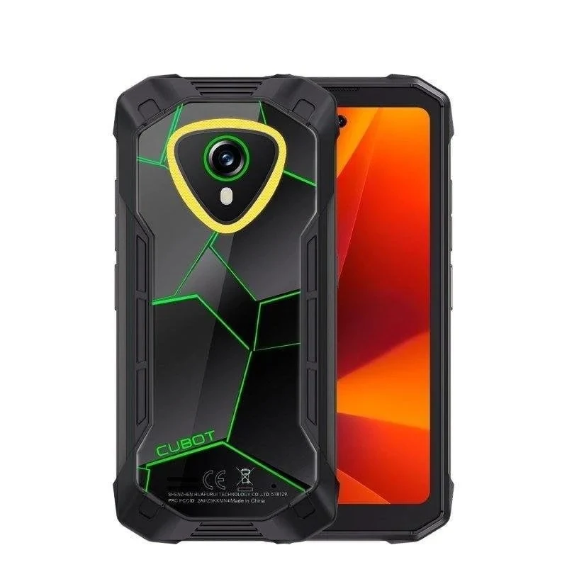 comandero pda smartphone cubot king kong mini 4 4 7 6g 128g 4g nfc ip69k rug black green 6924136725672 5