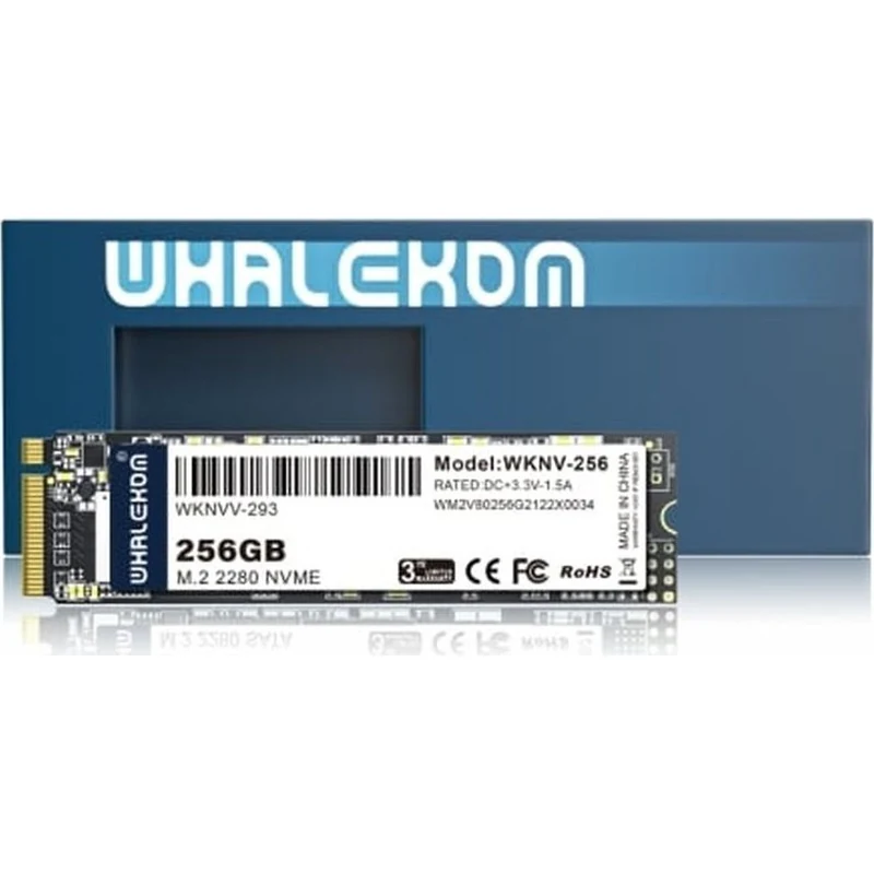 disco duro ssd whalekom 256gb m2 nvme pcie 3 0 1