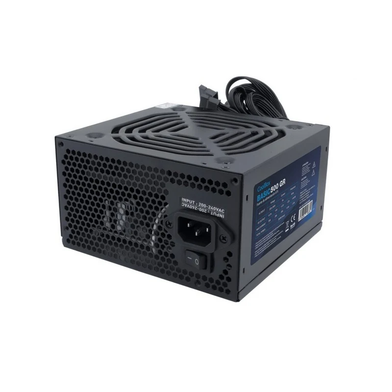 fuente de alimentacion coolbox basic 500gr 500w atx 3