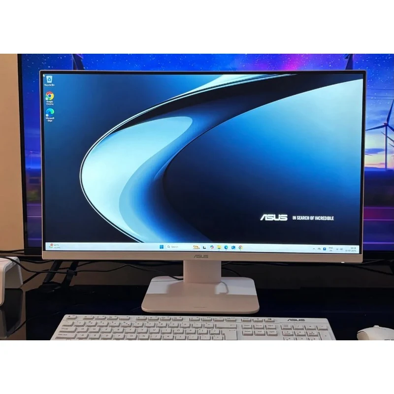 ordenador aio asus intel core 5 210h 8gb ddr5 ssd512gb 27 t r webcam freedos white 2 1