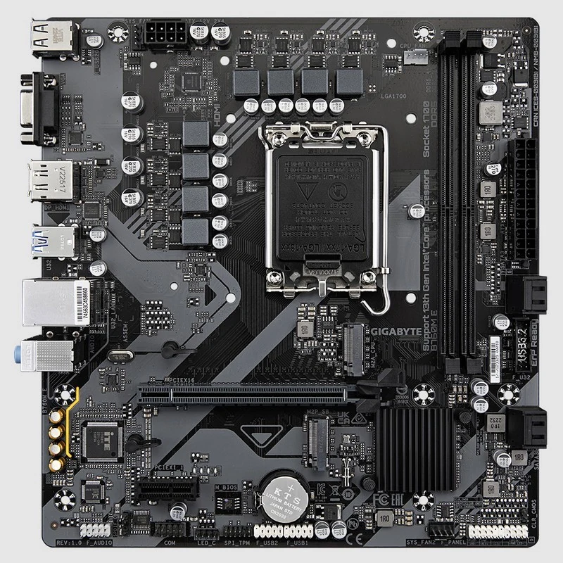 placa base gigabyte b760m e ddr5 matx hdmi dp vga 1 1