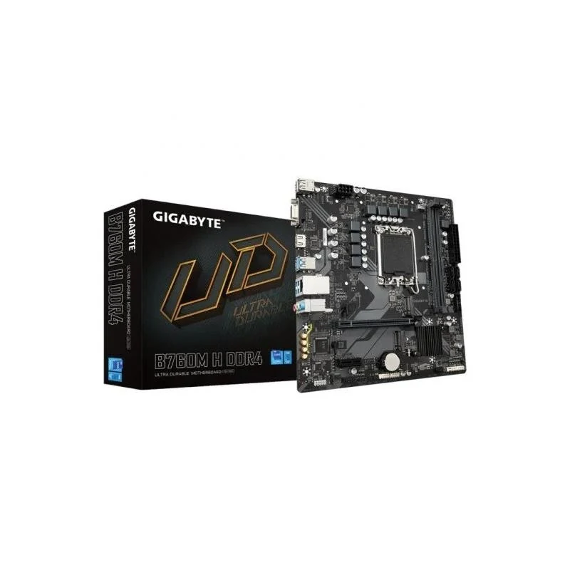 placa base gigabyte ga b760m h ddr4 matx hdmi vga 4