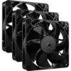 ventilador 12cm corsair rs120 adicional chasis black pack 3ud 4